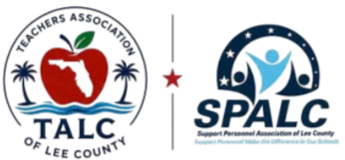 Teachers Association of Lee County and Support Personnel Association of Lee County Logo